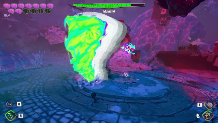 Spowalnianie bossa znacznie ułatwia zadawanie mu obrażeń - Psychonauts 2: Maligula boss - jak pokonać? - Psychonauts 2 - poradnik do gry
