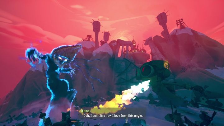 Ostateczny etap ma całkiem inną perspektywę i system ruchów - Psychonauts 2: Maligula boss - jak pokonać? - Psychonauts 2 - poradnik do gry