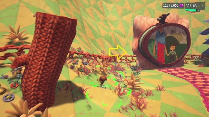 Lokalizacja: Nonas Quilts P1 - Psychonauts 2: Emotional Baggage, Lucrecias Lament - gdzie znaleźć? - Psychonauts 2 - poradnik do gry