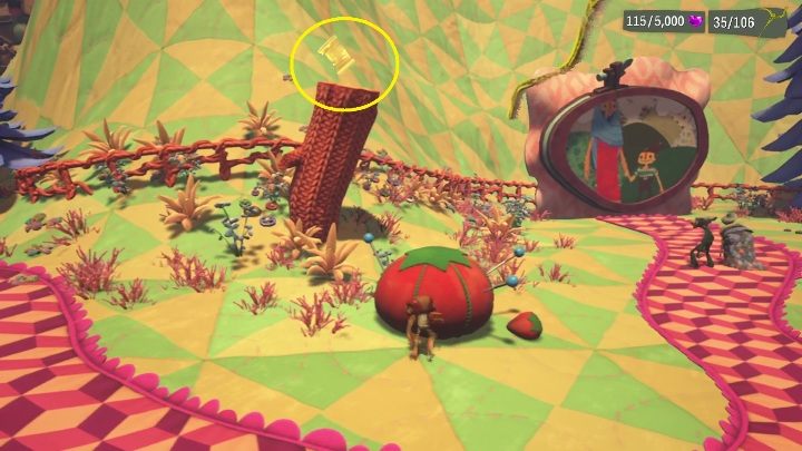 Lokalizacja: Nonas Quilts P1 - Psychonauts 2: Nuggets of Wisdom, Lucrecias Lament - gdzie znaleźć? - Psychonauts 2 - poradnik do gry