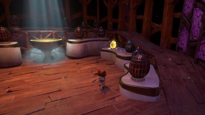 Aby dostać się do tego sekretu musicie wejść do pomieszczenia, w którym musicie wykonać zadanie fabularne - Psychonauts 2: Nuggets of Wisdom, Fatherland Follies - gdzie znaleźć? - Psychonauts 2 - poradnik do gry