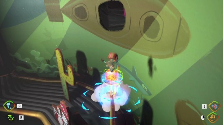 W tej części musicie udać się do sceny, na której możecie ustawić dekorację - Psychonauts 2: Nuggets of Wisdom, Fatherland Follies - gdzie znaleźć? - Psychonauts 2 - poradnik do gry