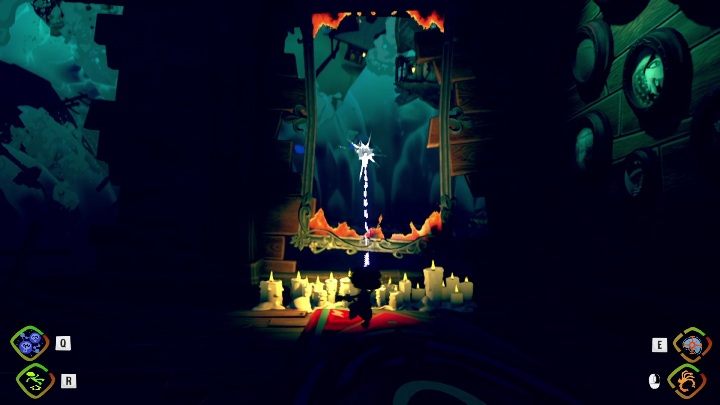 Aby dostać się ponownie na arenę z posągiem musicie spalić obraz, przedstawiający Maligula - Psychonauts 2: Zakończenie/Ending - solucja, opis przejścia - Psychonauts 2 - poradnik do gry