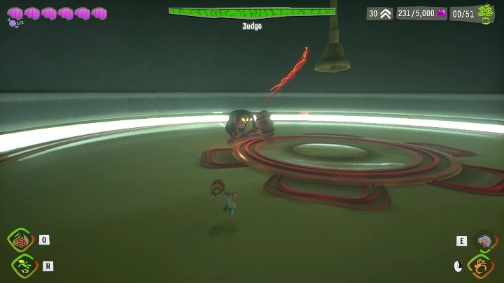 Walka z Judge jest bardzo prosta i przewidywalna - Psychonauts 2: Judge boss - jak pokonać? - Psychonauts 2 - poradnik do gry