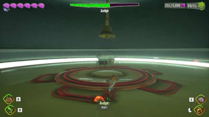 Gdy zabierzecie Judge młot, zabierze się on za książki - Psychonauts 2: Judge boss - jak pokonać? - Psychonauts 2 - poradnik do gry