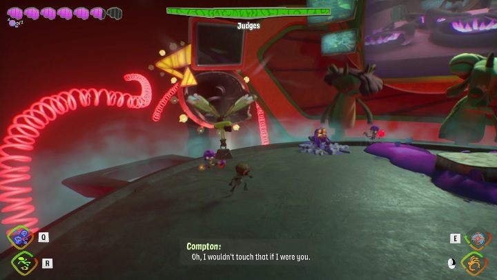 Mniejsi przeciwnicy mogą prowokować większe starcia - Psychonauts 2: Judges boss - jak pokonać? - Psychonauts 2 - poradnik do gry