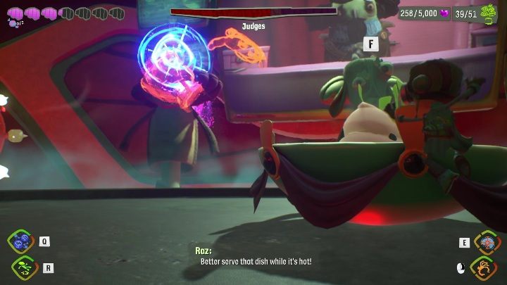 Znowu na mapie pojawi się danie - Psychonauts 2: Judges boss - jak pokonać? - Psychonauts 2 - poradnik do gry