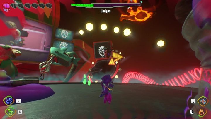 Kolejne składniki jakie musicie wrzucić to arbuz i truskawka - Psychonauts 2: Judges boss - jak pokonać? - Psychonauts 2 - poradnik do gry