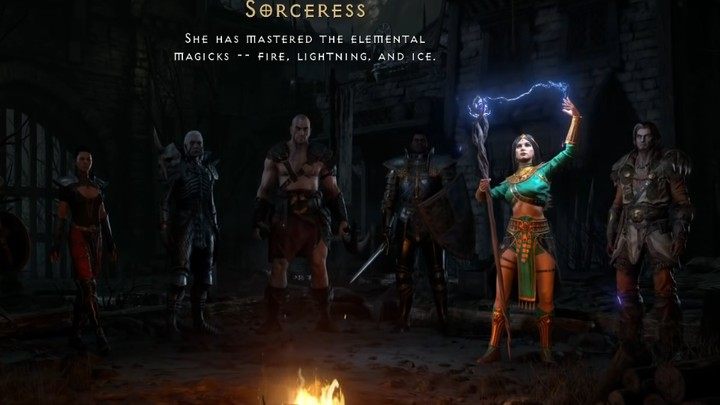 Czarodziejka posiada 3 specjalizacje: ogień, lód, błyskawice - Diablo 2 Resurrected: Czarodziejka - umiejętności - Diablo 2 Resurrected - poradnik do gry