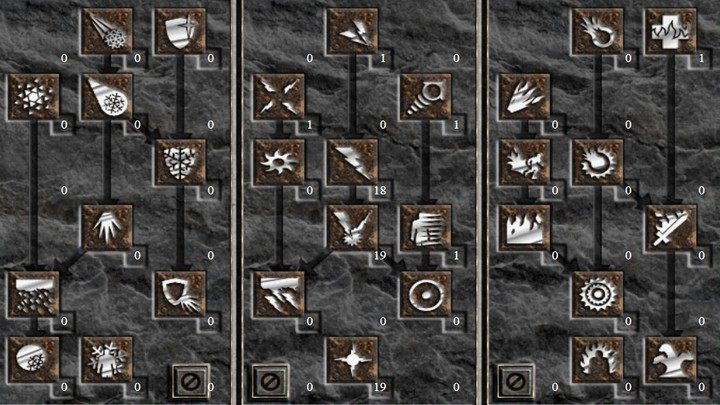 Przykładowy build Chain Lightning Sorceress dla 50 poziomu - Diablo 2 Resurrected: Czarodziejka - najlepsze buildy - Diablo 2 Resurrected - poradnik do gry