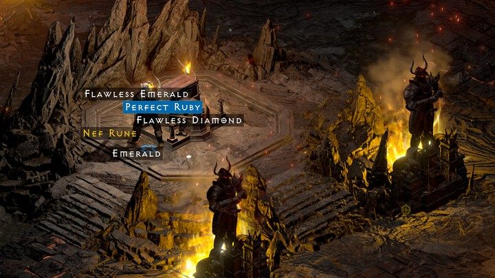 W nagrodę otrzymacie to, co wypadnie z Kamienia Duszy Mefista - Diablo 2 Resurrected: Piekielna Kuźnia - solucja, opis przejścia - Diablo 2 Resurrected - poradnik do gry