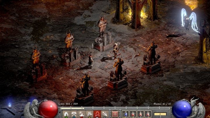 Idźcie do Miasta Potępionych i schodami koło portalu do Rzeki Płomieni - Diablo 2 Resurrected: Koniec Grozy - solucja, opis przejścia - Diablo 2 Resurrected - poradnik do gry