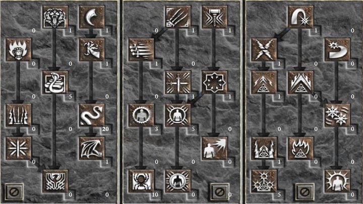 Przykładowy build Kicker dla 50 poziomu - Diablo 2 Resurrected: Zabójczyni - najlepsze buildy - Diablo 2 Resurrected - poradnik do gry