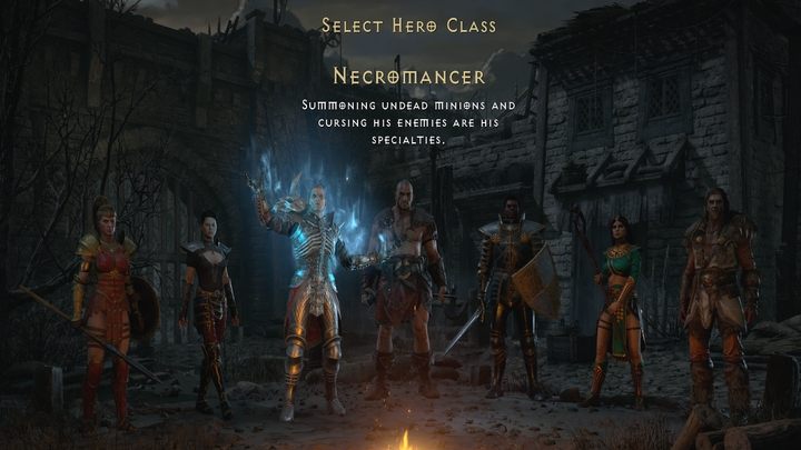 Nekromanta posiada trzy specjalizacje: Przyzywanie - które pozwala mu ożywiać nieumarłych Trucizny i kości - główna magia ofensywna i defensywna Nekromanty, Klątwy - debuffy na wrogów, oraz wsparcie swoich przyzwanych i sojuszników w grze wieloosobowej - Diablo 2 Resurrected: Nekromanta - umiejętności - Diablo 2 Resurrected - poradnik do gry