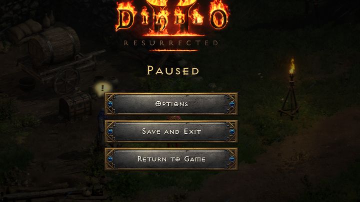 Ważna uwaga - Diablo 2 Resurrected: Stan gry - jak zapisać? - Diablo 2 Resurrected - poradnik do gry