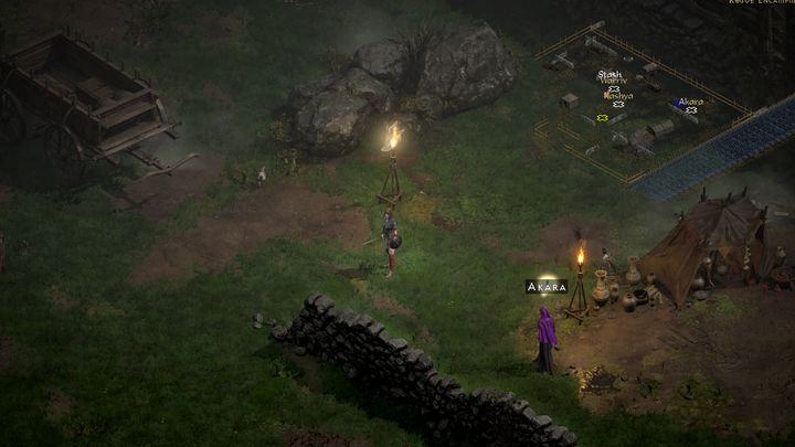 Każdy NPC, który ma dla Was zadanie i chce porozmawiać, ma nad głową wykrzyknik - Diablo 2 Resurrected: Siedlisko Zła - solucja, opis przejścia - Diablo 2 Resurrected - poradnik do gry