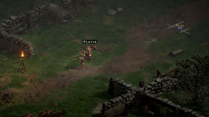 Porozmawiajcie z Kashyą w obozie - Diablo 2 Resurrected: Cmentarz Sióstr - solucja, opis przejścia - Diablo 2 Resurrected - poradnik do gry