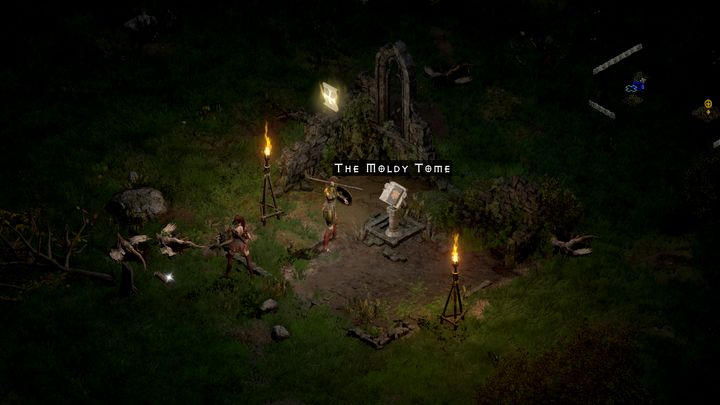 Skierujcie się na Czarne Moczary (znajdują się bezpośrednio za Mroczną Knieją) - Diablo 2 Resurrected: Zapomniana Wieża - solucja, opis przejścia - Diablo 2 Resurrected - poradnik do gry