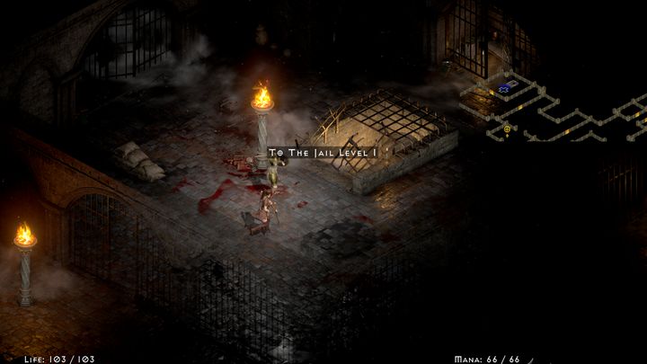 Na początek porozmawiajcie z Deckardem Cainem w Obozowisku Łotrzyc - Diablo 2 Resurrected: Siostry Rzezi - solucja, opis przejścia - Diablo 2 Resurrected - poradnik do gry