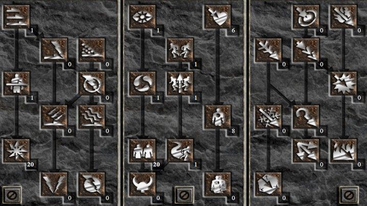 Przykładowy build Fendazon dla 50 poziomu - Diablo 2 Resurrected: Amazonka - najlepsze buildy - Diablo 2 Resurrected - poradnik do gry