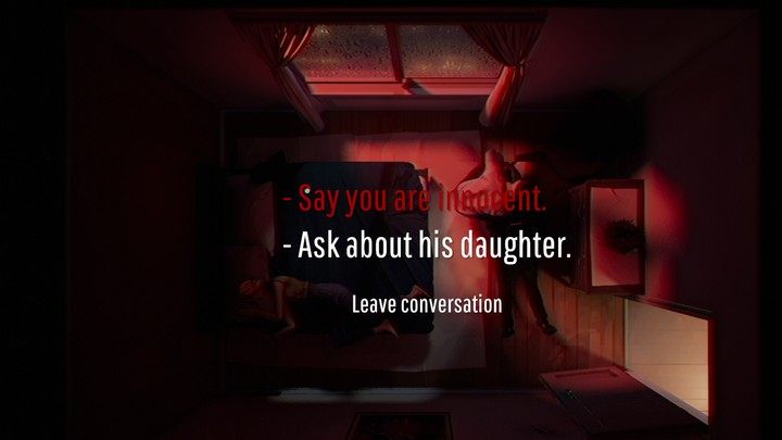Zróbcie wszystko to, co wcześniej (kliknięcie światła w sypialni i uśpienie żony), przy przesłuchaniu policjanta nie postrzeliwujcie go - 12 Minutes: Pełny opis przejścia gry - 12 Minutes - poradnik do gry