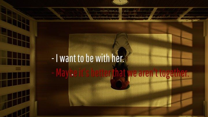 Po odblokowaniu wszystkich dostępnych danych i wiedzy, że jesteście mordercą ojca żony (zebranie wszystkich informacji od żony, potrójne przesłuchanie policjanta z dowodami oraz uzyskaniu wcześniej jego wyznania), zegarek kieszonkowy z łazienki podniesiony do ręki, zacznie się cofać - 12 Minutes: Zakończenie 5 Samotność / Alone - 12 Minutes - poradnik do gry