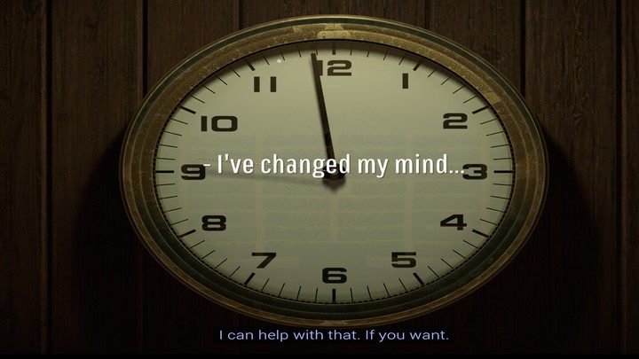 Po kliknięciu zegara, musicie jeszcze poczekać aż wybije 12 - 12 Minutes: Zakończenie 7 Obecność umysłu / Mindfulness - 12 Minutes - poradnik do gry