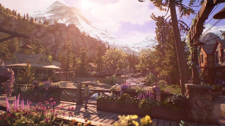 Po wejściu na most możecie oddać się chwili ciszy i zadumy - Life is Strange True Colors: Poznanie brata i miasta - solucja, opis przejścia - Life is Strange True Colors - poradnik do gry