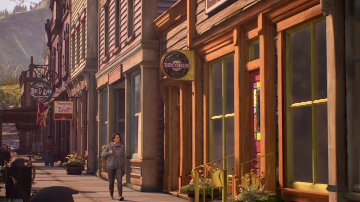 Gdy Gabe zajmuje się Charlotte udacie się do sklepu z winylami - Life is Strange True Colors: Sklep z winylami - solucja, opis przejścia - Life is Strange True Colors - poradnik do gry