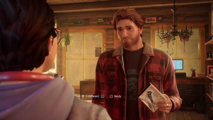 Waszą uwagę przyciągnie płyta, którą Ryan dzierży w dłoni - Life is Strange True Colors: Sklep z winylami - solucja, opis przejścia - Life is Strange True Colors - poradnik do gry