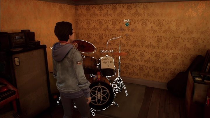 Eksplorując teren sklepu traficie na perkusję - Life is Strange True Colors: Sklep z winylami - solucja, opis przejścia - Life is Strange True Colors - poradnik do gry
