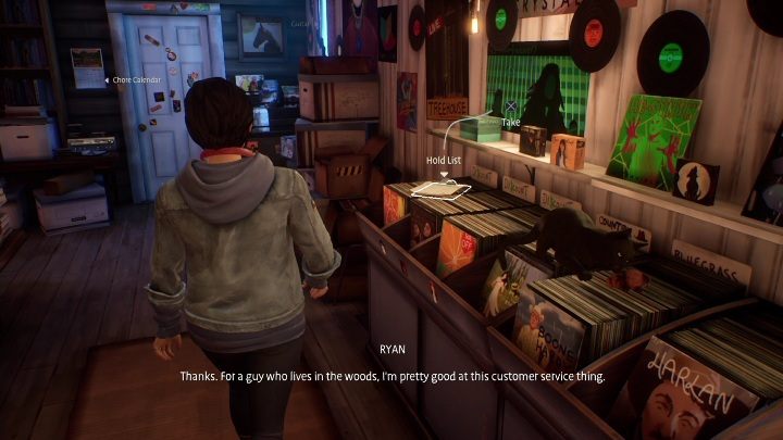To się przesunie, a wy będziecie mogli bez problemu podnieść listę - Life is Strange True Colors: Sklep z winylami - solucja, opis przejścia - Life is Strange True Colors - poradnik do gry