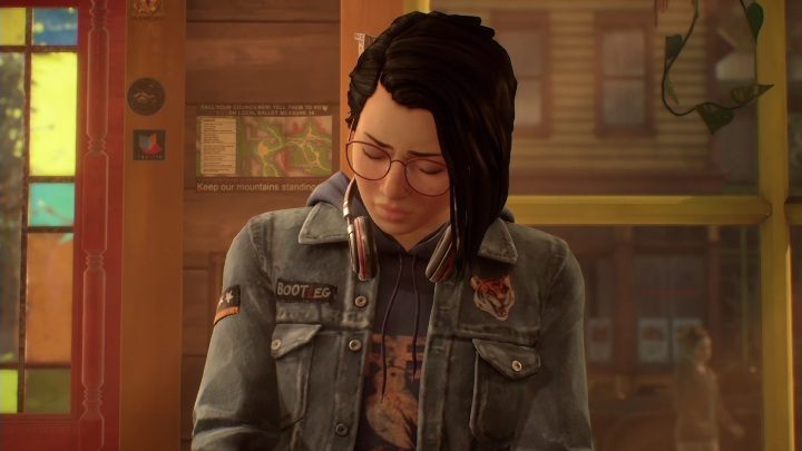 Wasza bohaterka bardzo odczuje złe emocje - Life is Strange True Colors: Sklep z winylami - solucja, opis przejścia - Life is Strange True Colors - poradnik do gry
