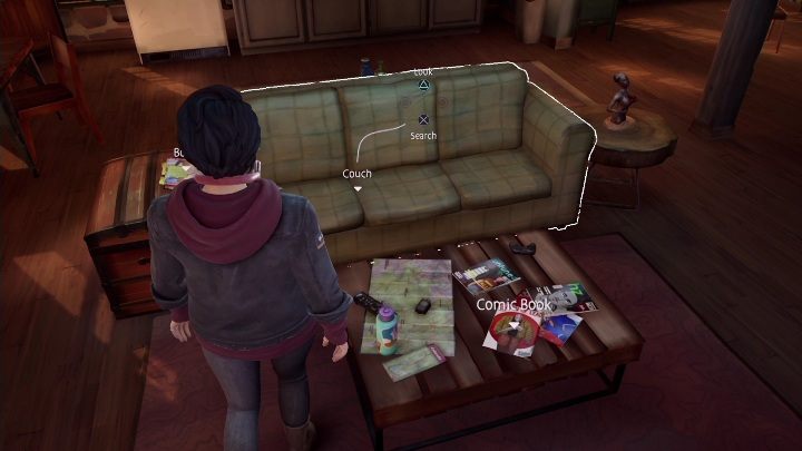 Właściwą butelkę znajdziecie w kanapie - Life is Strange True Colors: Bar (rozdział 1) - solucja, opis przejścia - Life is Strange True Colors - poradnik do gry