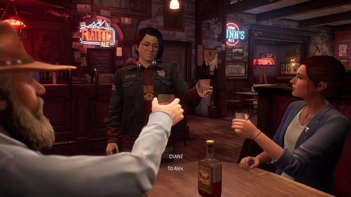 Z butelką udajcie się do gości lokalu - Life is Strange True Colors: Bar (rozdział 1) - solucja, opis przejścia - Life is Strange True Colors - poradnik do gry