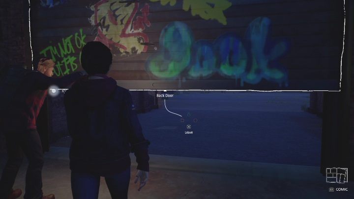 Po sprawdzeniu wszystkiego użyjcie wciągnika łańcuchowego, aby otworzyć bramę, która blokuje Wam przejście dalej - Life is Strange True Colors: Poszukiwanie Ethana - solucja, opis przejścia - Life is Strange True Colors - poradnik do gry