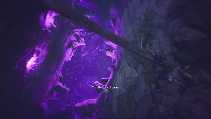 Nagle pod Wami pojawi się ogromny potwór, który przerazi Alex - Life is Strange True Colors: Poszukiwanie Ethana - solucja, opis przejścia - Life is Strange True Colors - poradnik do gry