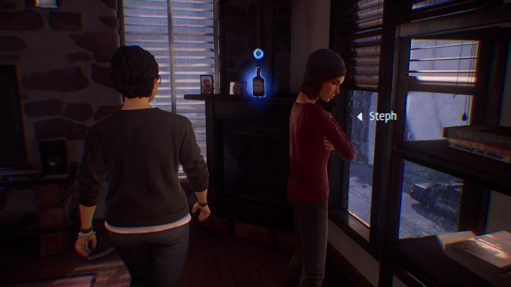 Ostatnie rzeczy, które musicie zbadać to kieliszki oraz butelka, która wywołała falę negatywnych emocji - Life is Strange True Colors: Spotkanie ze Steph - solucja, opis przejścia - Life is Strange True Colors - poradnik do gry