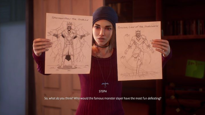 Waszym pierwszym wyborem będzie decyzja dotycząca postaci głównego przeciwnika - Life is Strange True Colors: Steph i Charlotte - solucja, opis przejścia - Life is Strange True Colors - poradnik do gry