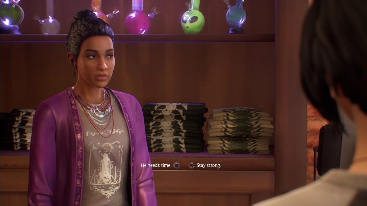 Charlotte ma do was dwie sprawy - Life is Strange True Colors: Steph i Charlotte - solucja, opis przejścia - Life is Strange True Colors - poradnik do gry