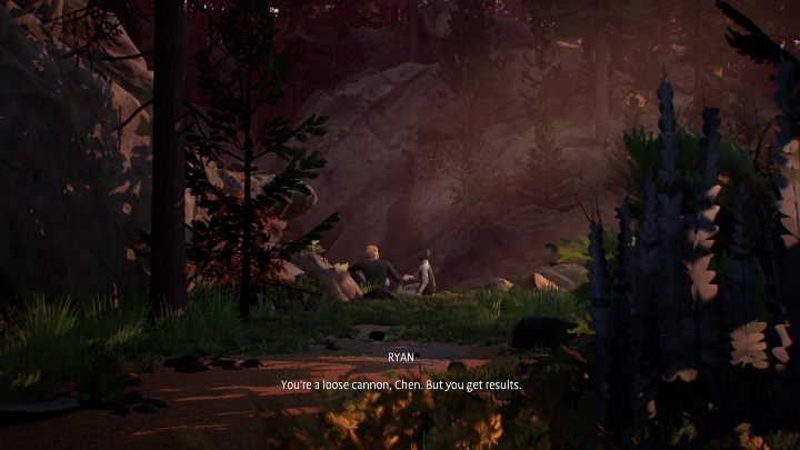 Alex wyjawi mężczyźnie informacje o swojej mocy - Life is Strange True Colors: Ryan i ostateczne pożegnanie - solucja - Life is Strange True Colors - poradnik do gry