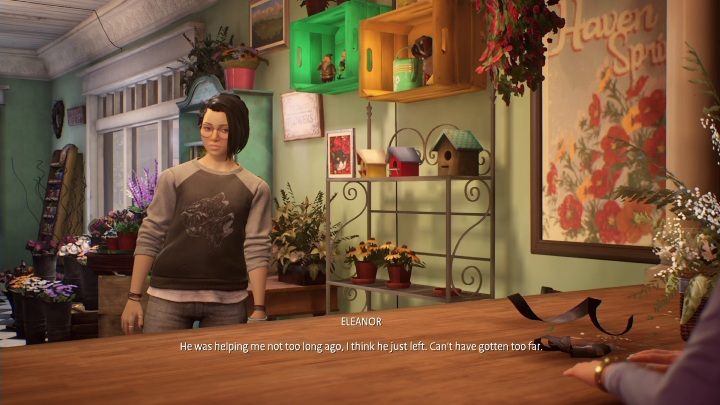 Kobieta powie Wam, że pomagał, ale wyszedł - Life is Strange True Colors: Kwiaciarnia - solucja, opis przejścia - Life is Strange True Colors - poradnik do gry