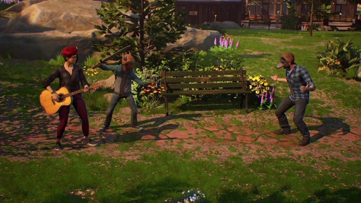 Na waszej drodze pojawi się wilki - Life is Strange True Colors: LARP - solucja, opis przejścia - Life is Strange True Colors - poradnik do gry