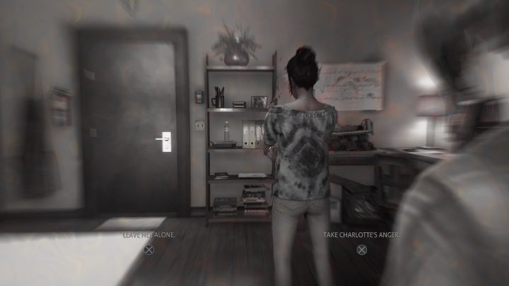 Tę część rozdziału zakończy ważny wybór, który opisaliśmy na oddzielnej stronie poradnika - Life is Strange True Colors: Charlotte - solucja, opis przejścia - Life is Strange True Colors - poradnik do gry