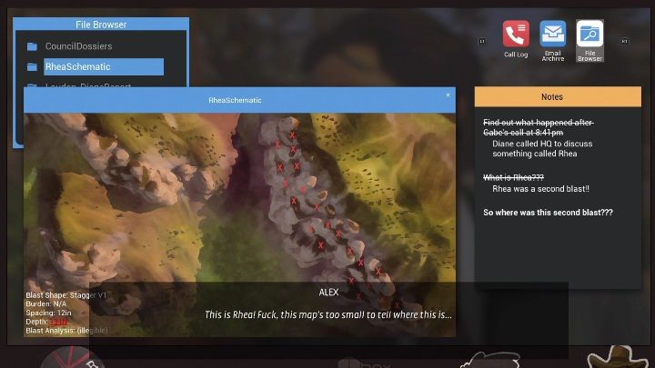 Zadanie, która zakończy ten epizod to zerknięcie w pliki i wybranie RheaSchematic - Life is Strange True Colors: Pendrive - solucja, opis przejścia - Life is Strange True Colors - poradnik do gry