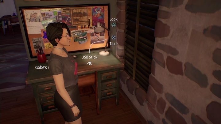 Jeśli chcecie wyjść, zbliżcie się do biurka i podnieście pendrive - Life is Strange True Colors: Życie poza festiwalem - solucja, opis przejścia - Life is Strange True Colors - poradnik do gry