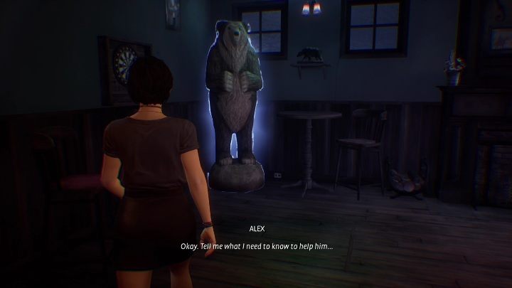 Jeśli jednak zagłębicie się w jego emocjach obaczycie trzy podświetlone obiekty - Life is Strange True Colors: Życie poza festiwalem - solucja, opis przejścia - Life is Strange True Colors - poradnik do gry