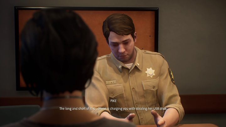 To bardzo krótki etap, który w większości jest po prostu przerywnikiem filmowym - Life is Strange True Colors: Posterunek - solucja, opis przejścia - Life is Strange True Colors - poradnik do gry