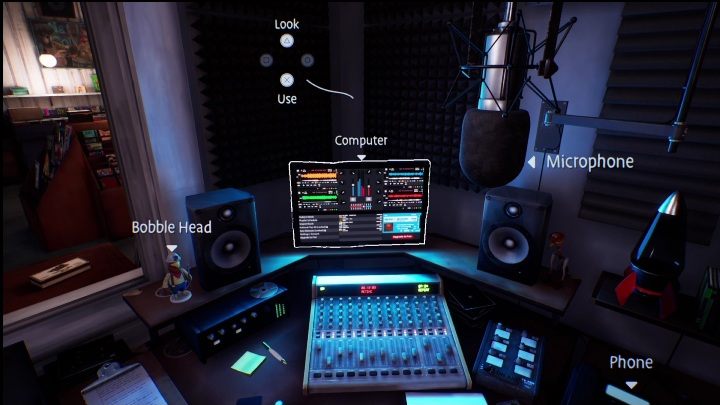 Po przedstawieniu się, zerknijcie na komputer i piosenki, które możecie puścić - Life is Strange True Colors Wavelengths: Wiosna - solucja, opis przejścia - Life is Strange True Colors - poradnik do gry