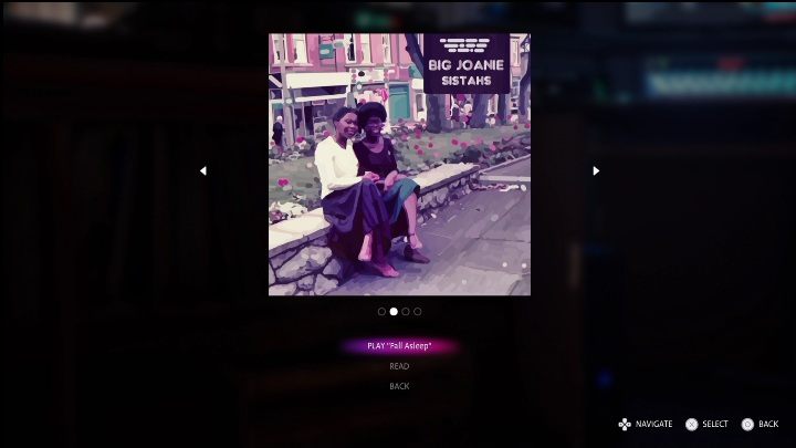 Uwagę Steph przyciągną winyle, które leżą na szafce obok - Life is Strange True Colors Wavelengths: Wiosna - solucja, opis przejścia - Life is Strange True Colors - poradnik do gry